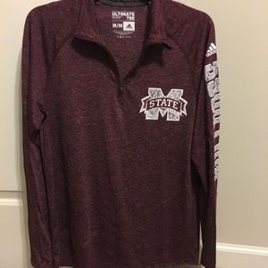 Women's adidas Quarter-Zip Pullover Jacket